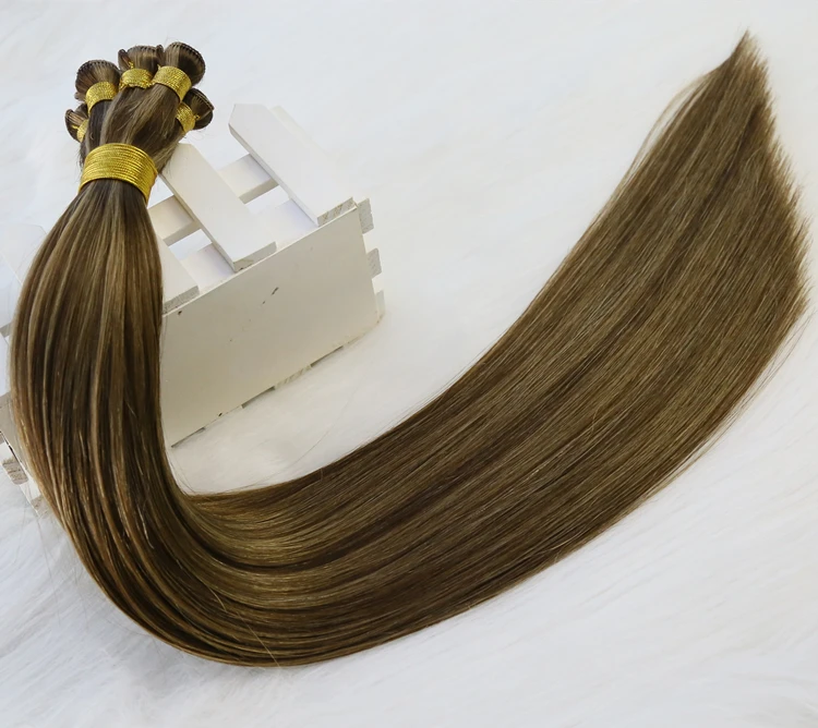 hand tied weft 9
