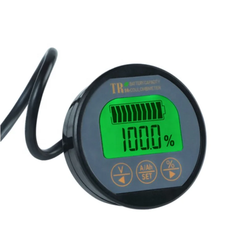 Baiway TR16H OEM Waterproof LiFePo/lead acid battery tester battery level indicator battery capacity indicator monitor