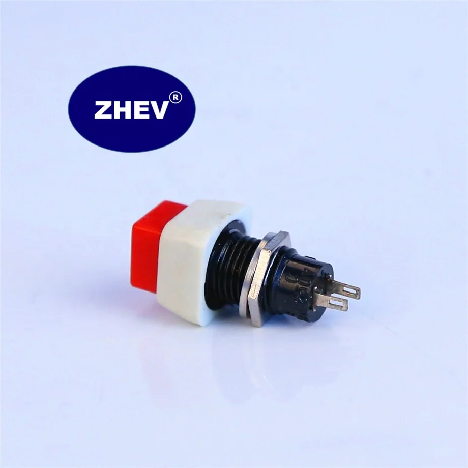 M10 Latching DS-460 Push Switch With Square Button DS-461