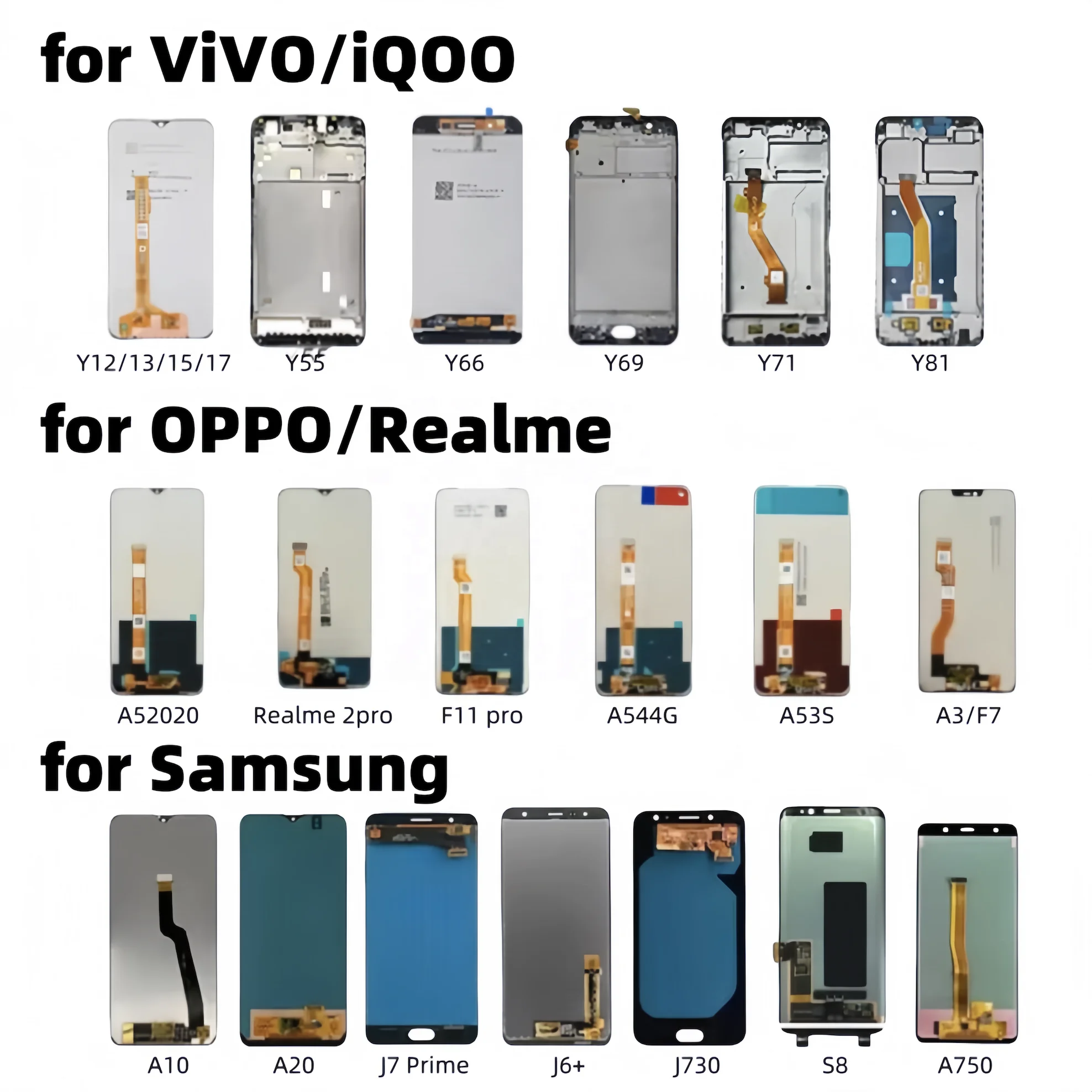 Factory Wholesale phone parts  Icd screen replacement original OLED display for iPhone 8 Mobile phone screen