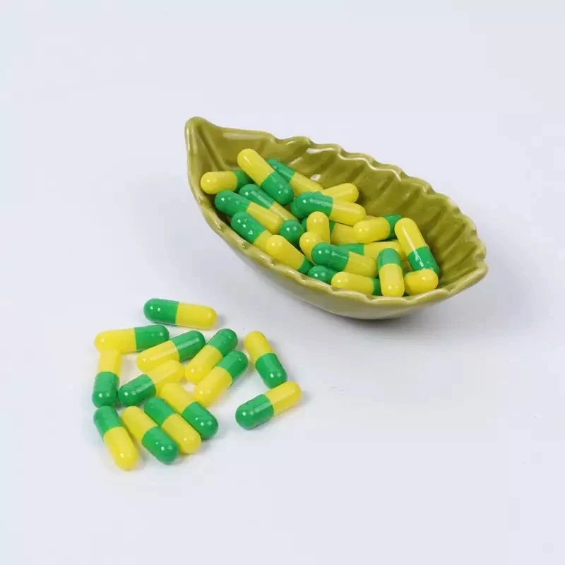 Customize Printed Different Color Halal Capsules Gelatin Vegetarian Empty Capsules