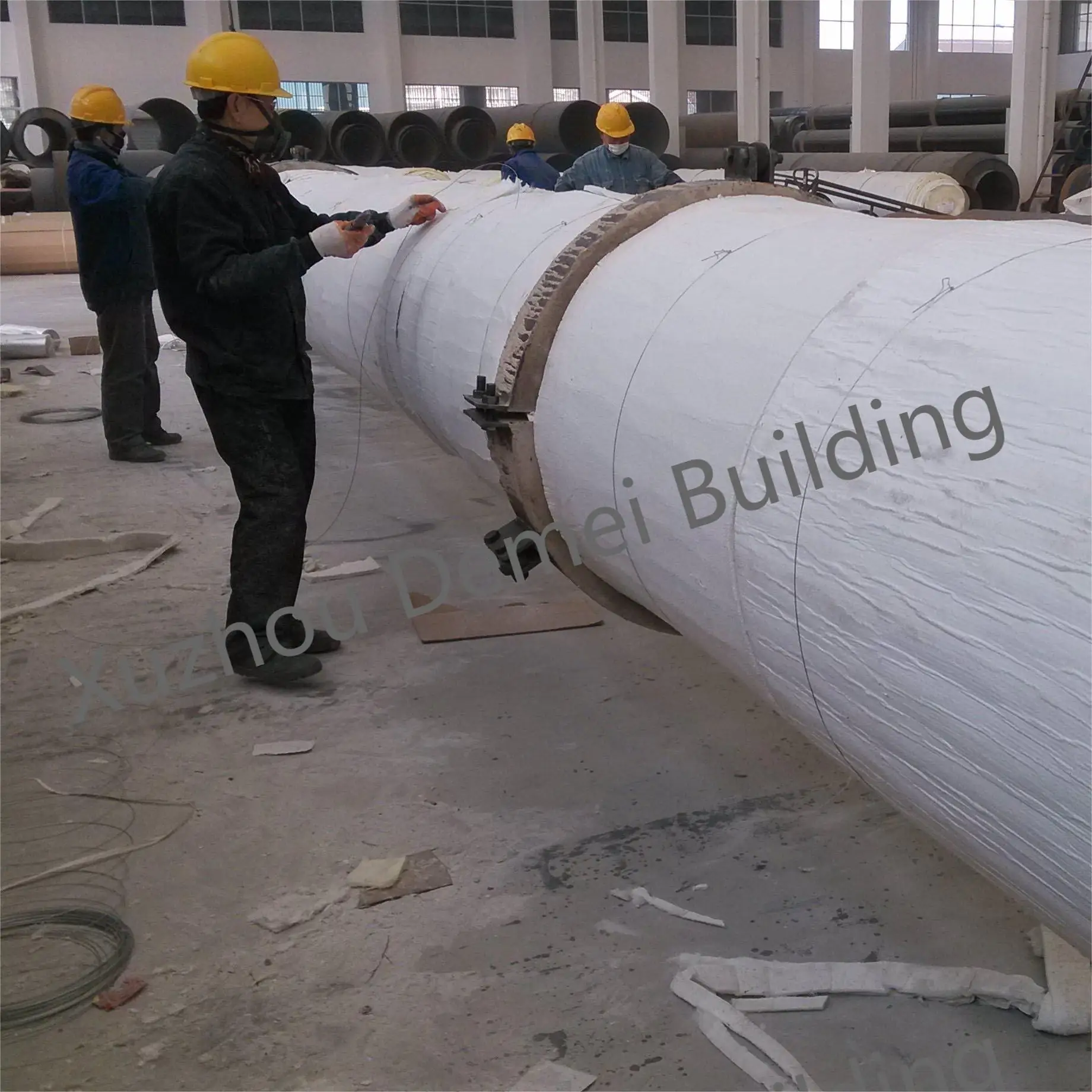 Fireproof Hydrophobic Low Thermal Conductivity Nono Aerogel Blanket / Aerogel Felt for Building Insulation and Solar Energy