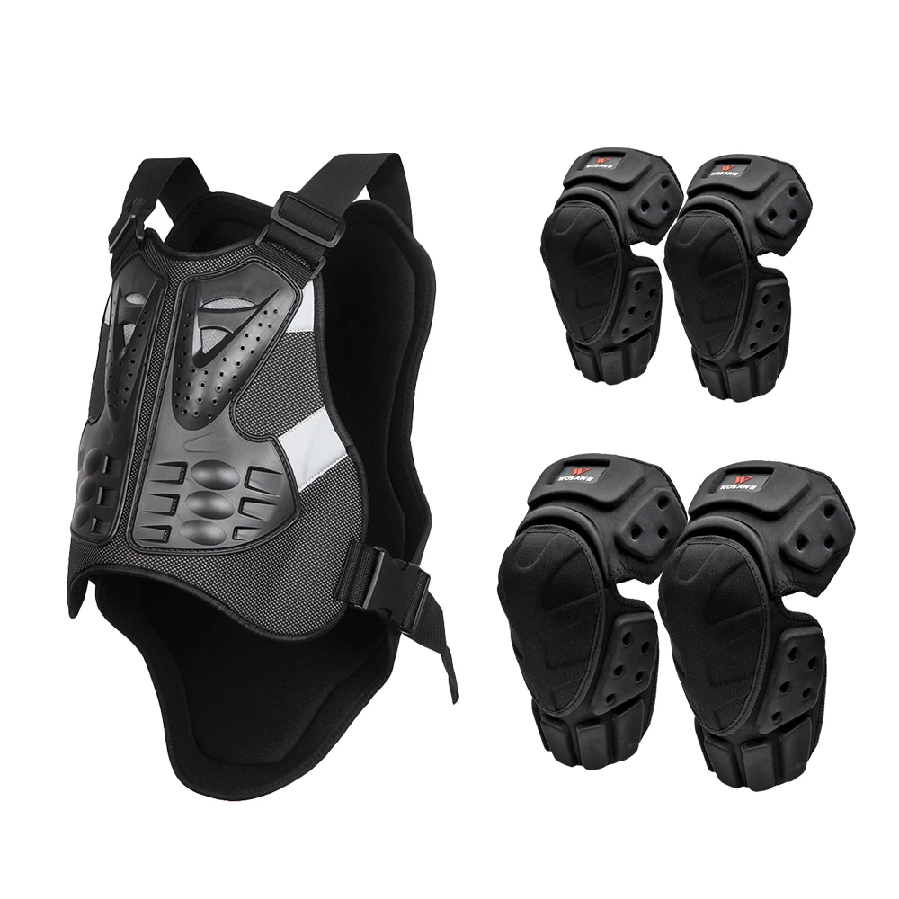 WOSAWE Motorcycle Armor Protection Motocross Armor Jacket Protector Moto Cross Back Protector Snowboard Ski Jackets Adult Armor