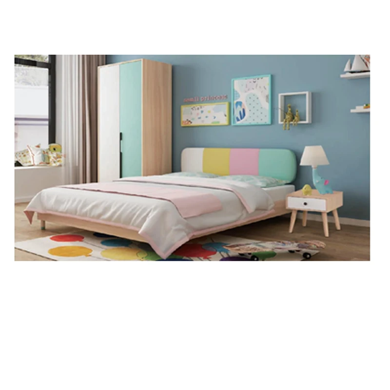  2021 Chinese Supplier Cheap Price Factory Antique Appearance wooden traditional bedroom set home
