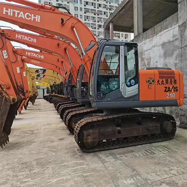 Hot-selling hydraulic crawler Excavator Hitachi ZX210 21 tons used excavator imported from Japan excavator sale HitachiZX210-3