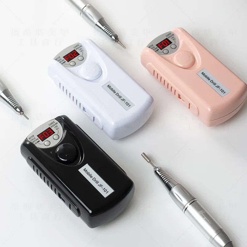 20W Electric Nail Drill Machine 30000 RPM E Files with Drill Bits Sanding Bands