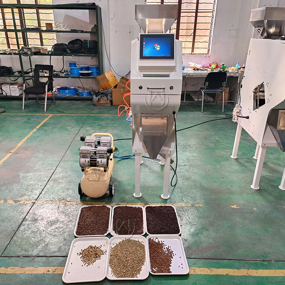 50-8000kg/h coffee beans rice garin plastic digital blueberry color sorter machine nuts tea color sorting machine color sorter
