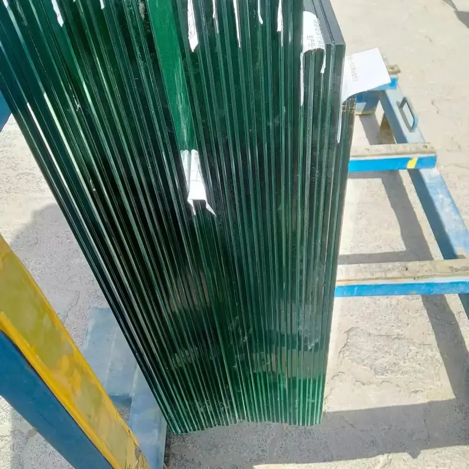 12mm tempered laminated glass 0.38mm PVB film tempered laminated glass