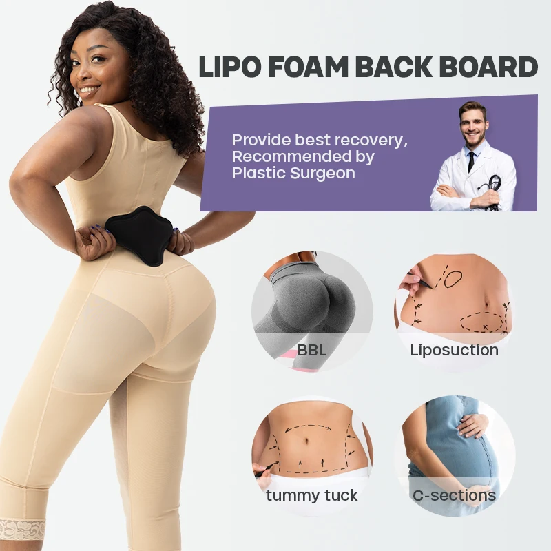 Lipo Lumbar Molder Post Surgery Supplies BBL Compression Ab Board Pads Sheets Adbdominal Tummy Tuck Lipo Foam Board