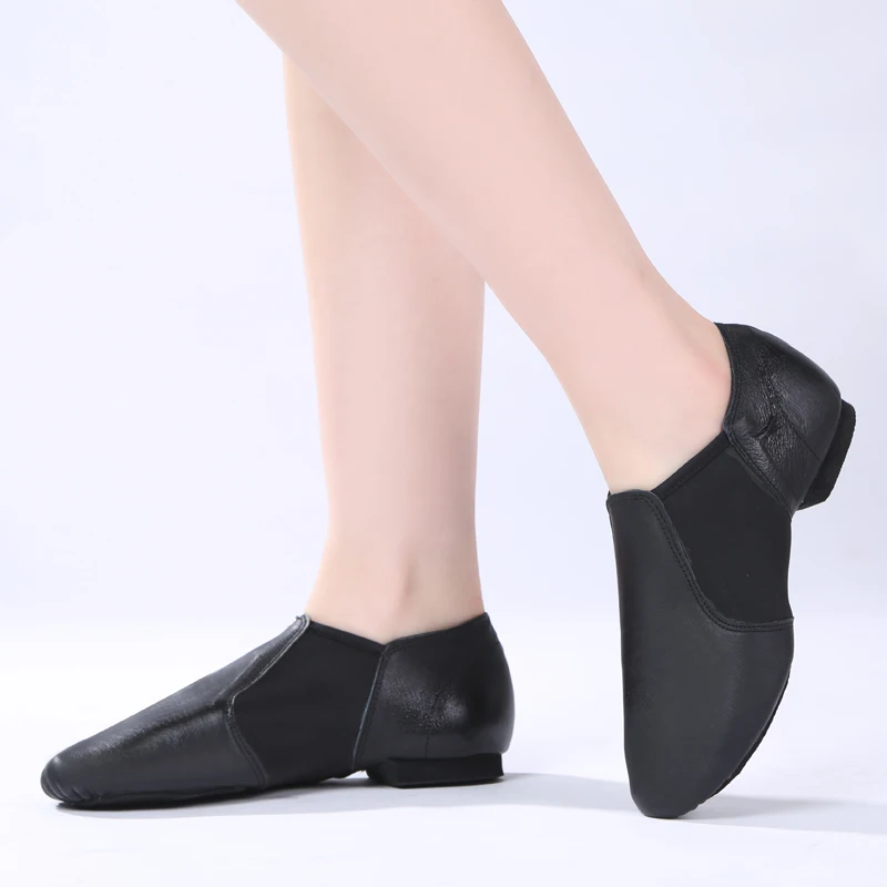 Factory wholesale split sole pigskin jazz dance shoes men and women jazz shoes