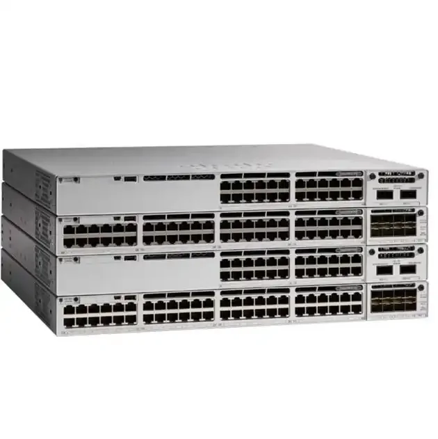 ciscos switch  NEW Original C9300-24P-E  9300 24-port PoE+ Advantage uplink Switch  C9300-24P-E