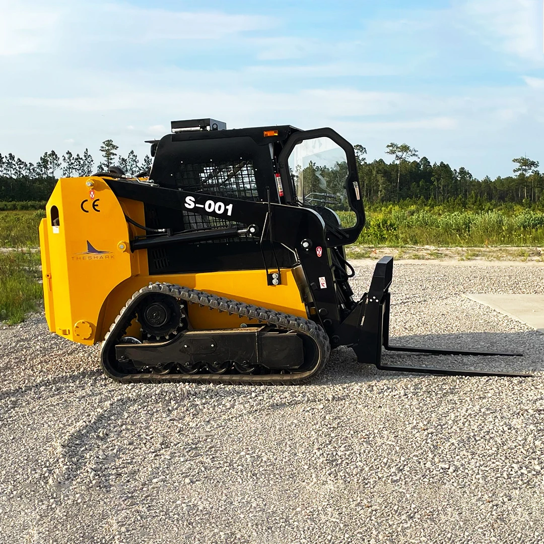 High quality TONLITA C05 C10 C15 Skid Steer Pallet Fork Attachment For skid steer loaders