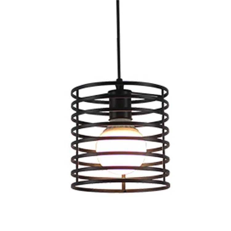 Modern Geometric Chandelier,Iron Art Hanging Ceiling Light Industrial Farmhouse Lighting for Kitchen Island Living Room Foyer En