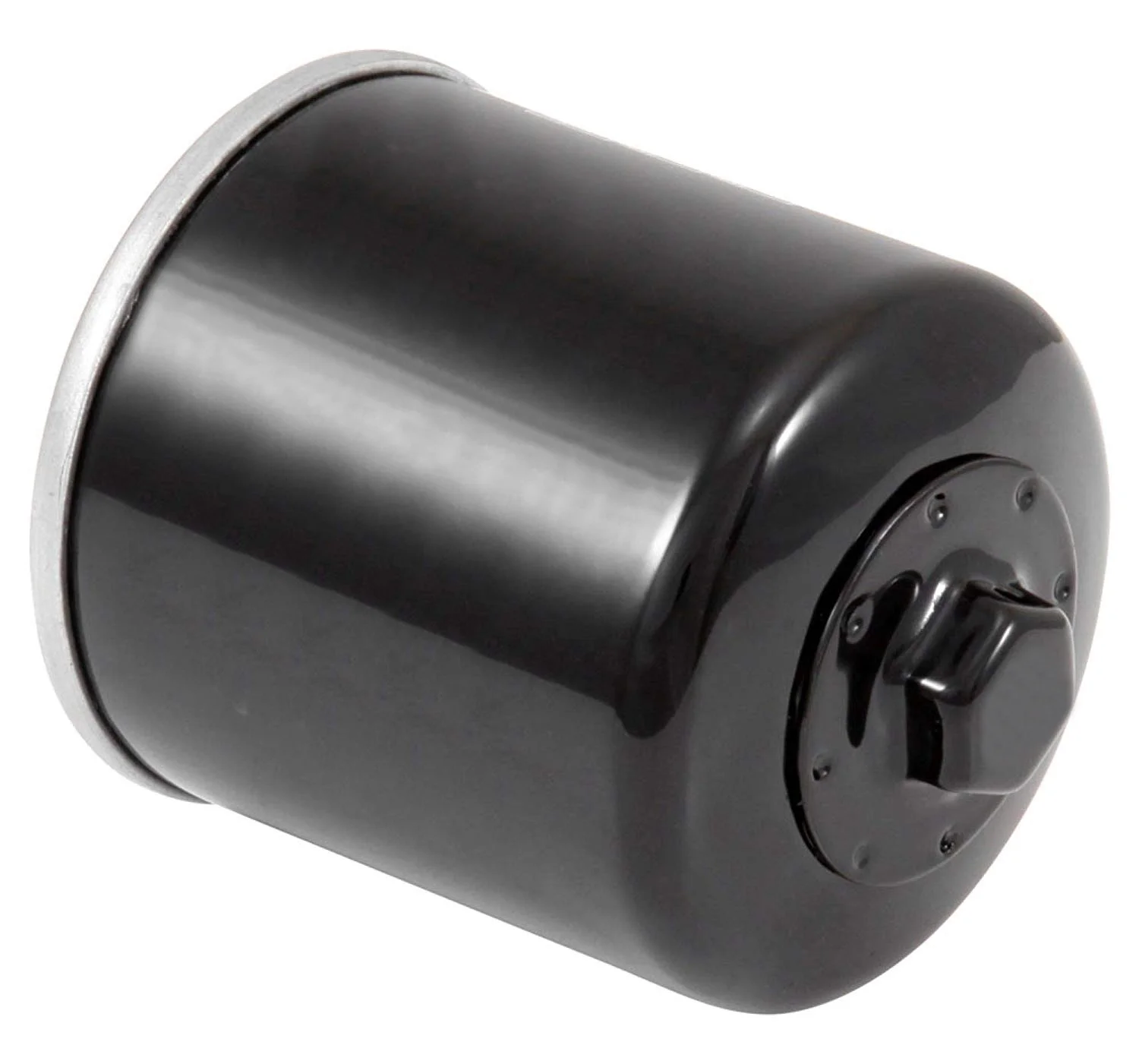 Разумная цена Черный Мотоцикл масляный фильтр с 17 мм гайка для Yamaha Мотоциклы KN-204-1