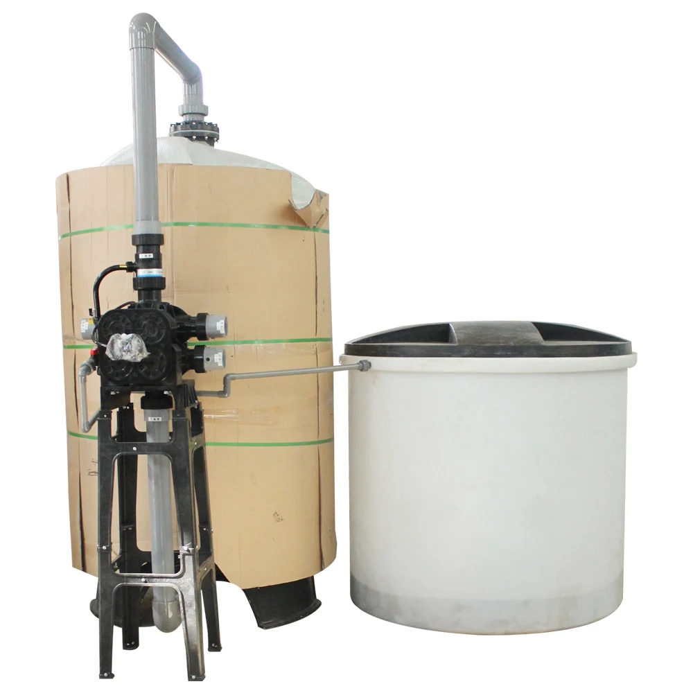 Resin change 30m3/hr Water softener system to Remove Calcium hardness