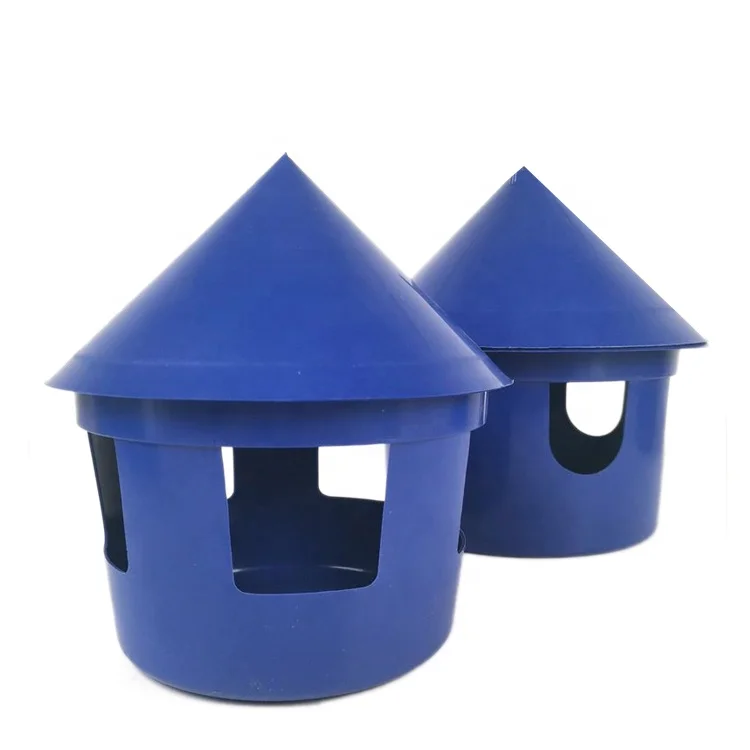 New Original Food Plastic Double Pigeon Drinker Quail Birds Pet Bowl Feeder Plastic Box Pigeon/