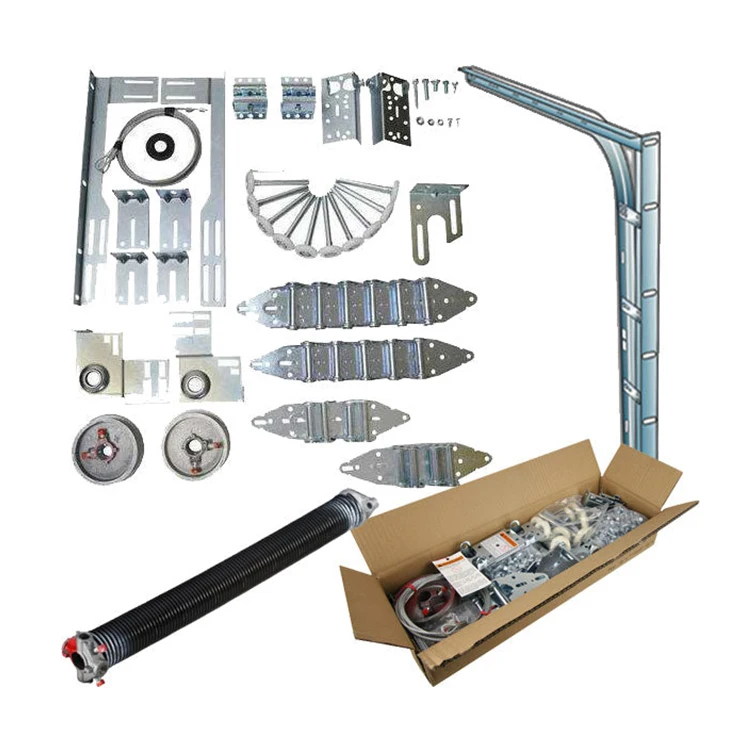 Heavy Duty 11 GA 18x10 16x10 Garage Door Parts Garage Door Hardware Complete Kit