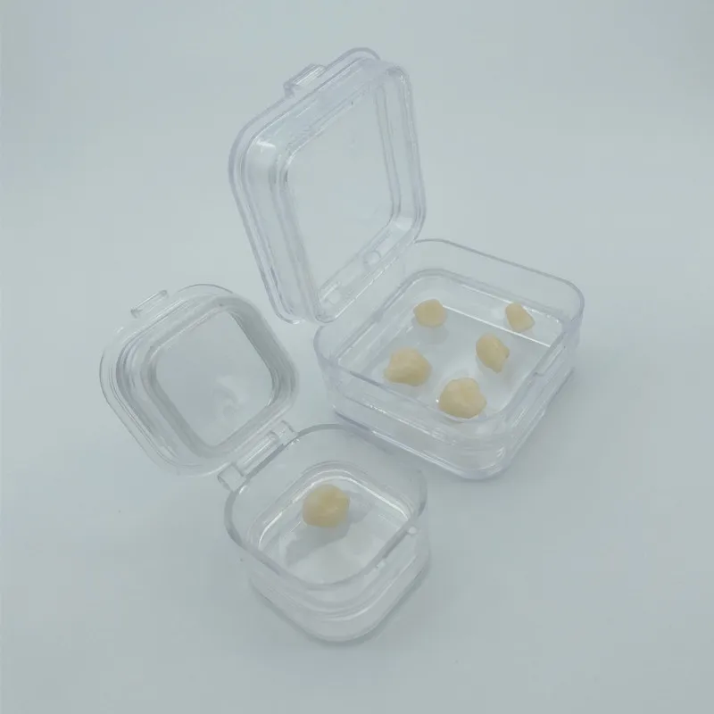 1 inch Clear Denture Box / Plastic Membrane  Box