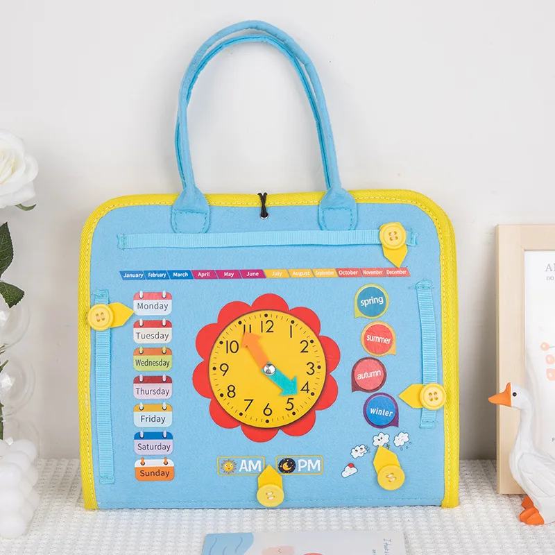 Montessori Toys Busy Board Sensory Activity Developing Board for Motor Skills Learning Board for Toddlers