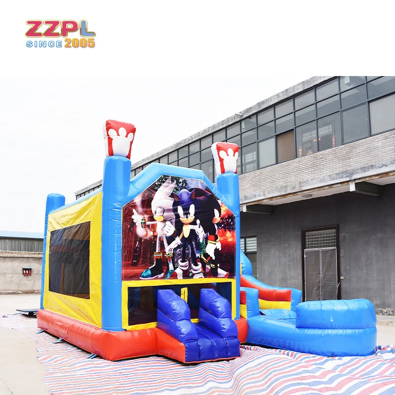 Bouncy Castles Comercial Jumper Jump Castle Rubber Duck Air Machine Adult Combo Looney Tunes Bouncer Fire Fighter