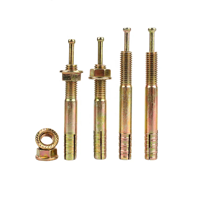 Factory Hot All Sizes Nail-Hiting Expansion Anchor Bolts Metal Hit Anchor Expansion Screws
