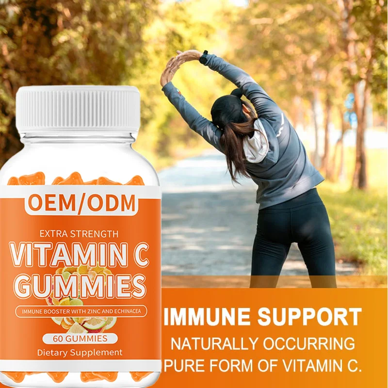 Vitamins C Gummies Sugar Free Skin Dietary Supplement Gummy vitamin c for skin gummies