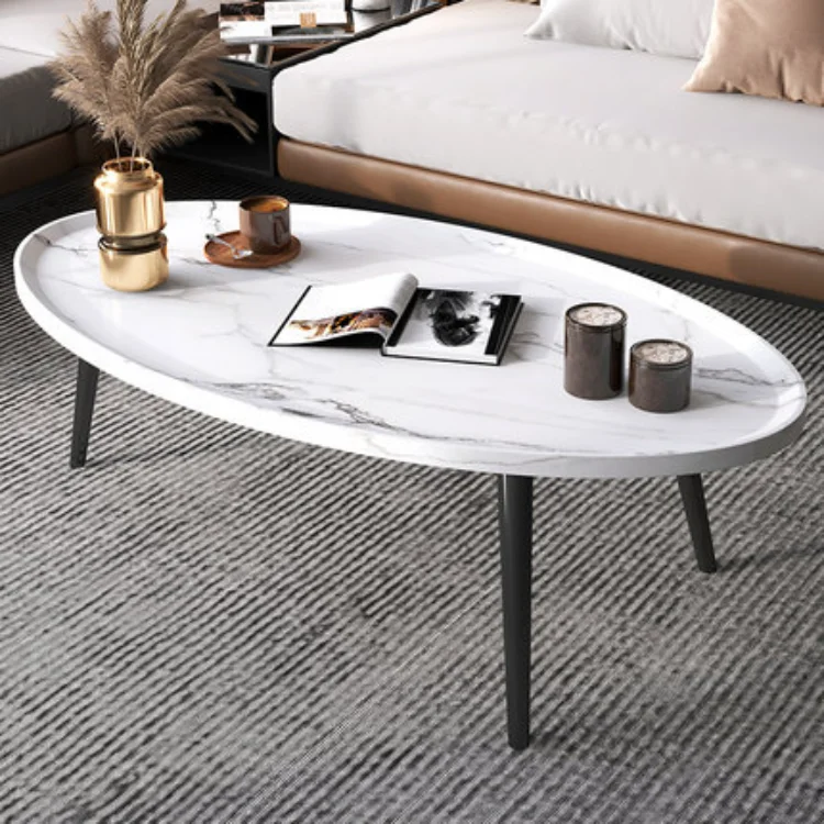 Latest Circular Wooden White Modern Style Customized Small Round Simple Living Room Side Simple Fashion Small Side Coffee Table