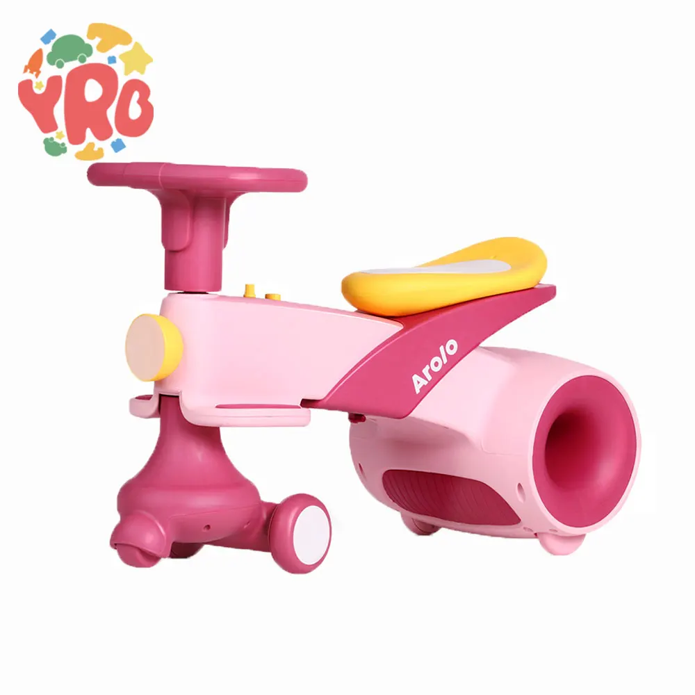 Hot Selling Baby Ride on Car Kids Electric Twist Swing Car with Light and Sound