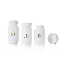 40cc 80cc 100cc150cc white childproof lid plastic pill bottles medicine pharmaceutical capsule bottle