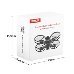 Prevent high-altitude collisions and fully protect the propeller for DJI FPV blades Protective cover Accessories