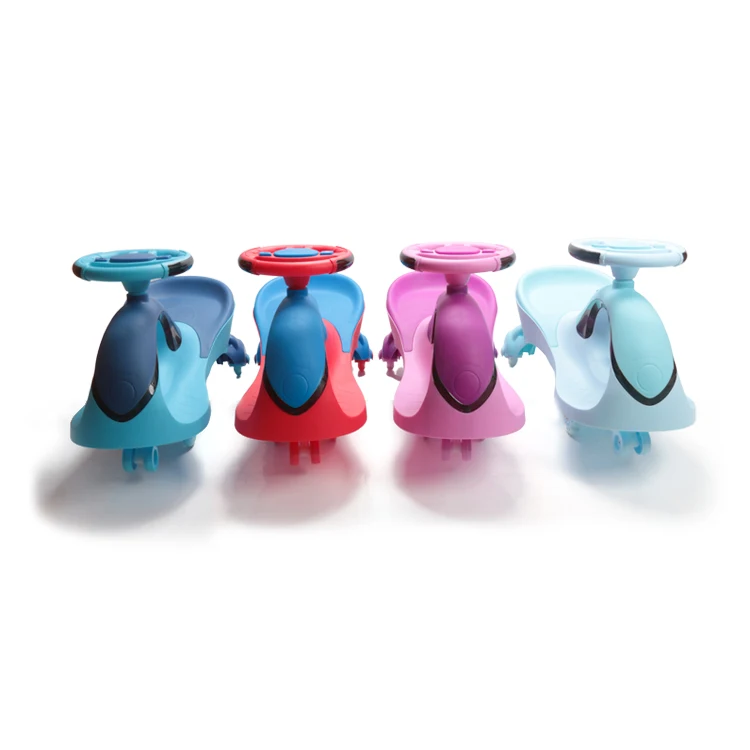 New model Kids ride on car with light and music Foot to Floor Baby Swing Car