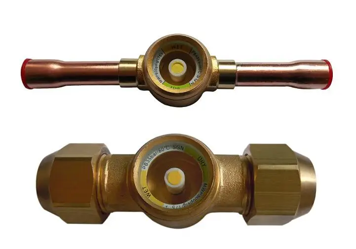 COOLSOUR Welding Type Liquid Level Sight Glass Danfoss type (ODF and SAE) For Refrigeration Parts-SGD series