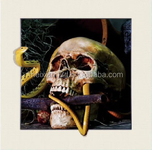 
low price Home Decoration size 40*40 3D 5D Lenticular Pictures 