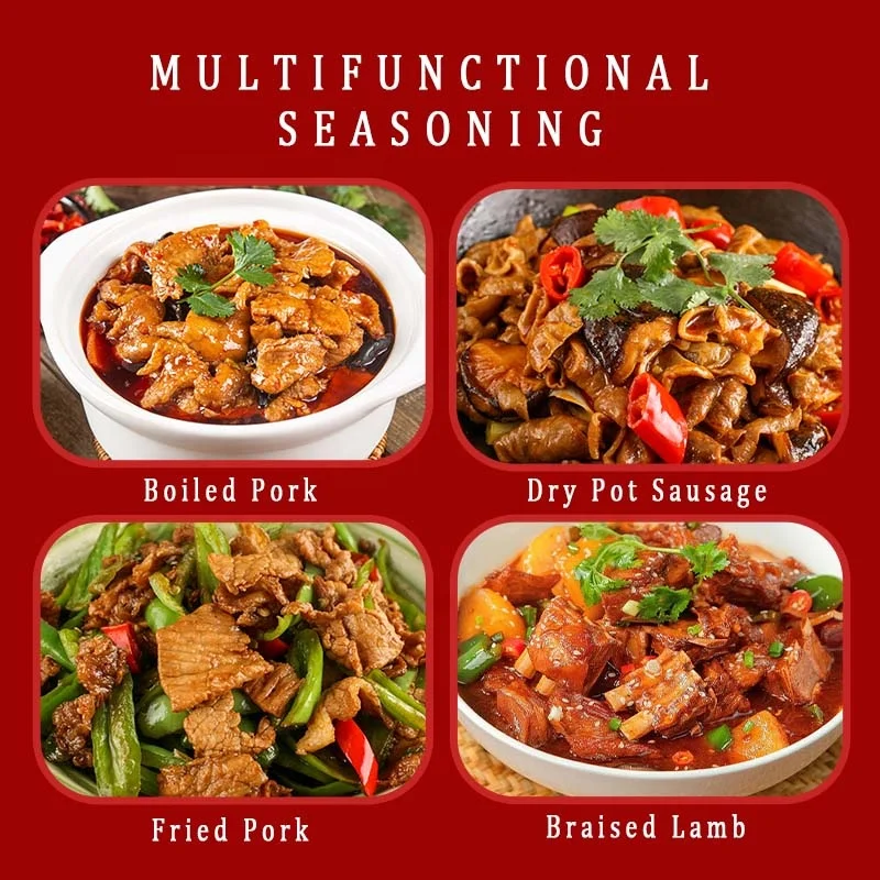 Tianchu 120g Chinese Spicy Mala Food Seasoning Cooking Condiment All Purpose Spicy and Delicious Sauce Mapo Tofu Seasoning