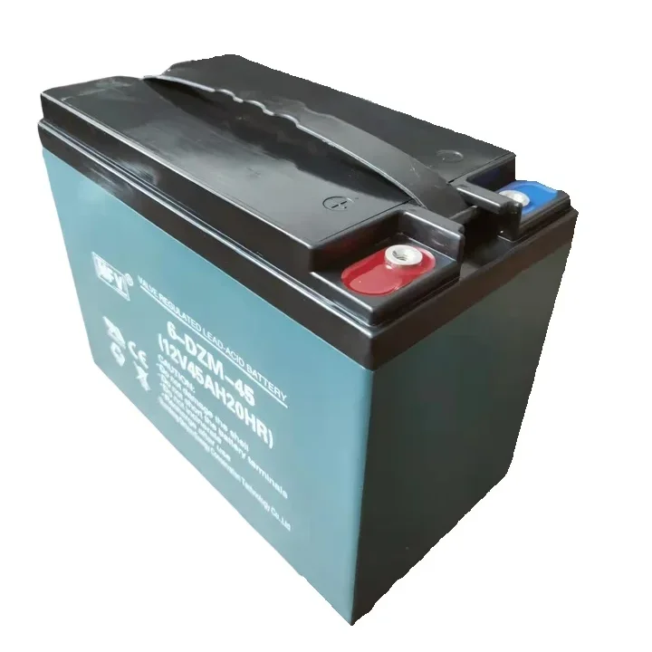Аккумулятор 12V 45AH по заводской цене от производителя свинцово-кислотный аккумулятор с длительным сроком службы