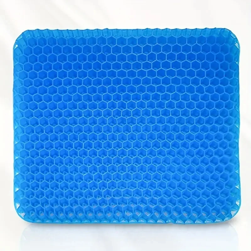 Breathable Honeycomb Design Absorbs Pressure Points Cooling Gel Seat Cushion for Office Chair Home Car seat
