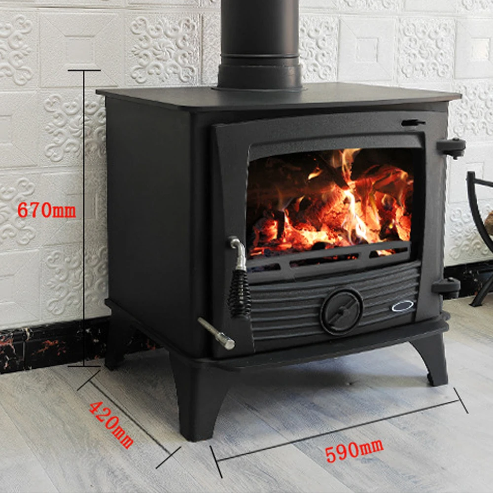 hot selling burning heater decorative wood stoves with forced ventilation