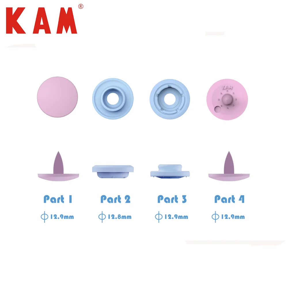  Оптовая продажа пластиковых кнопок Kam для