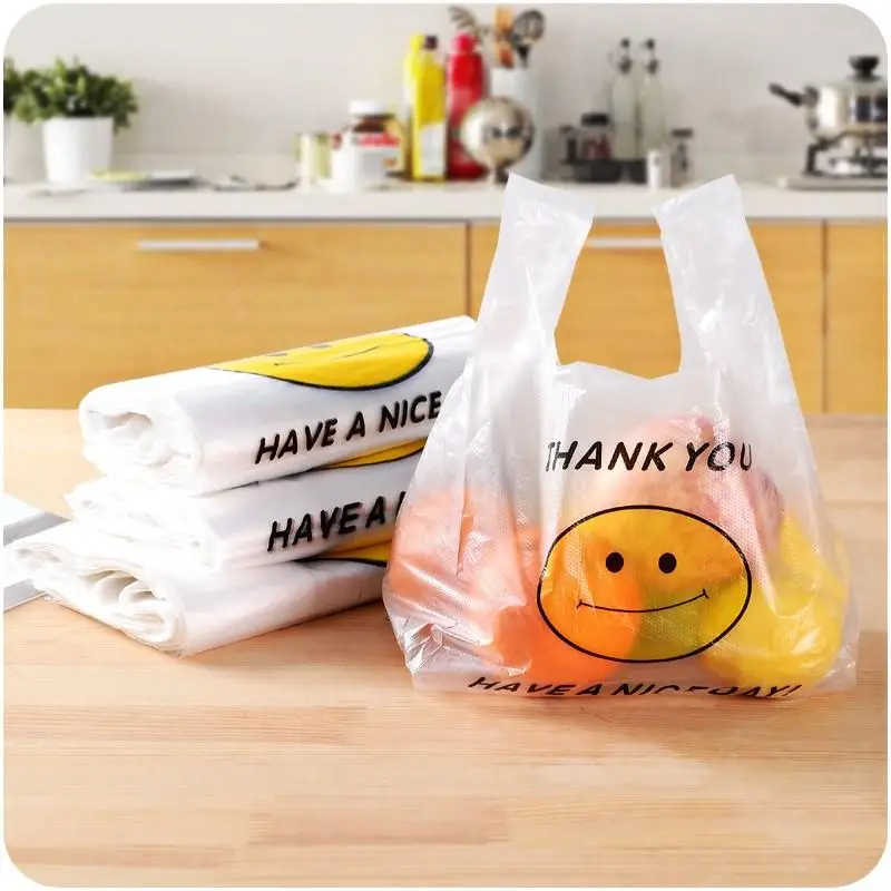 Eco Friendly environment friendly plastic HDPE LDPE PE Bags shopping bags compostable bags
