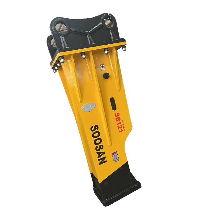 Гидравлический дробильный молоток SB121, изготовленный в Китае, 155 мм, долото, гидравлическая дробилка, подходит для различных экскаваторов