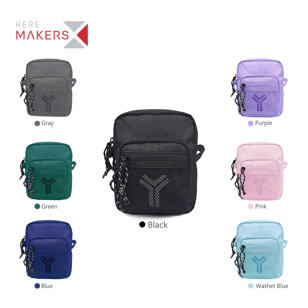 High quality lightweight waterproof black messenger bags Borsa a tracolla ladies shoulder bag