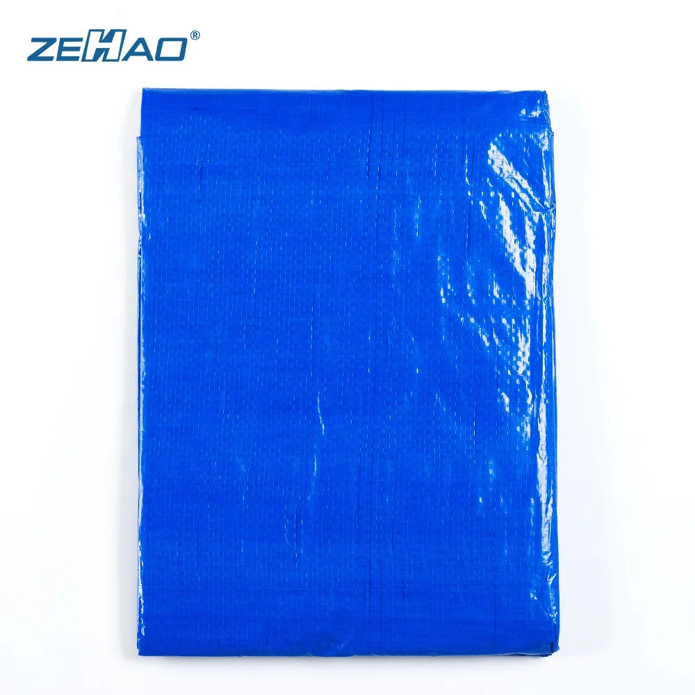 Heavy duty poly tarp PE waterproof tarpaulin cover china blue PE  tarpaulin