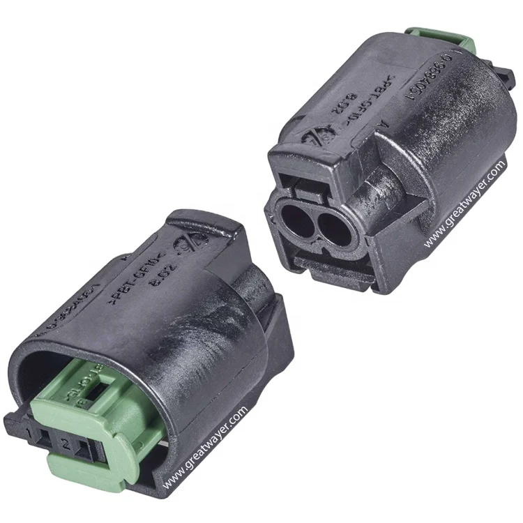 2 Pin PA66 Car reversing aid System auto connector