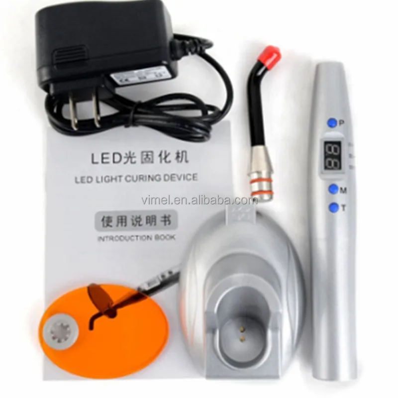 OEM Economical 5 Seconds Colorful Dental Led Curing Light Wireless Led light Cure Lamp Dental Accessary
