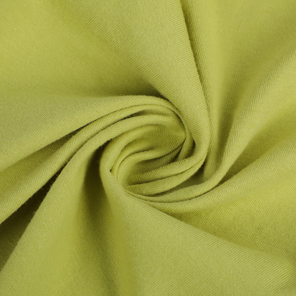 30S 130gsm Bio Wash 100%cotton Single Jersey Fabric