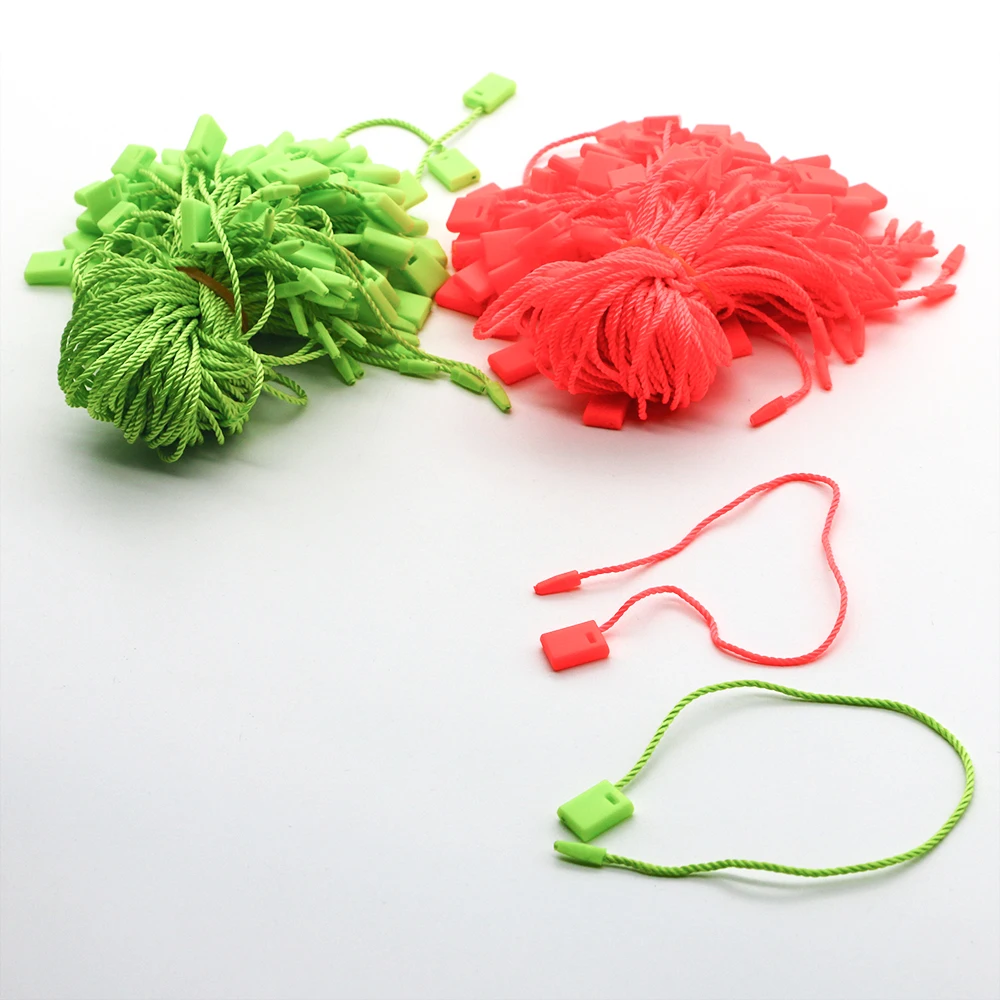 High Quality custom Seal String Tags Lock Customized clothing Plastic tag seal Security Hanging Tag