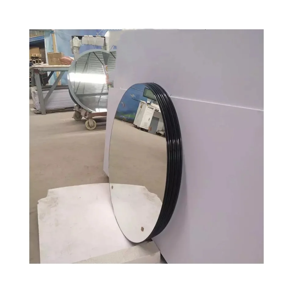 Frameless Mirror With Beveled Edge