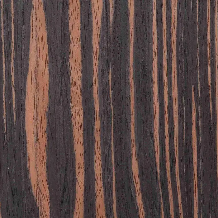 High Quality  Ebony Coloured Wood Veneer Sheets Reconstituted Veneer for Interior Design