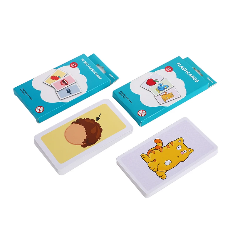 Custom High Quality Cheap Price Educational Toddlers Preschool Sight Words Kids Flashcards Games Learning Children Flash Cards