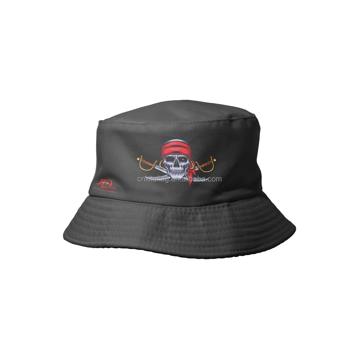 Custom polyester reversible country Bucket Hat pirate promotional hat